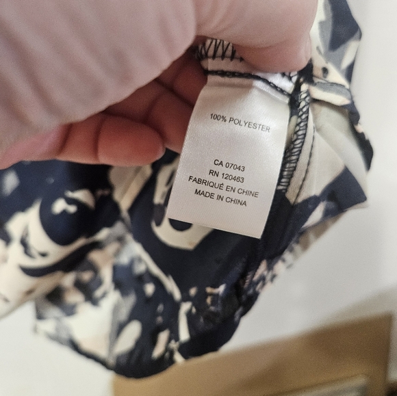 NWT! Cynthia rowley abstract print blouse size 2X! - Picture 3 of 5